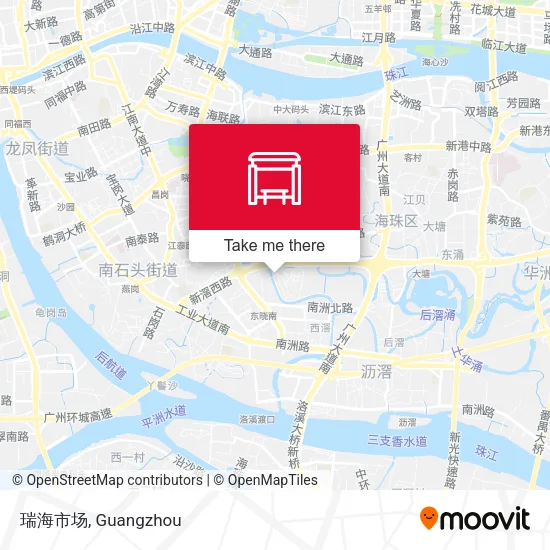 瑞海市场 map