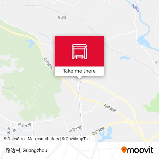 路边村 map