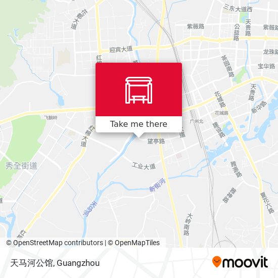 天马河公馆 map