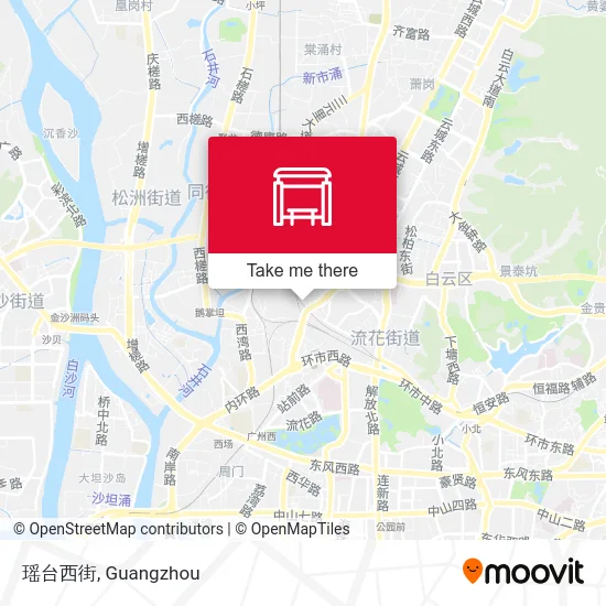 瑶台西街 map