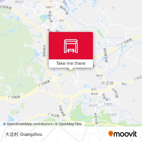 大迳村 map