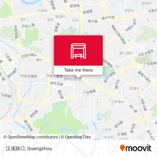 汉溪路口 map
