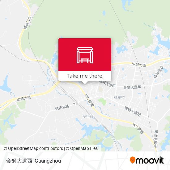 金狮大道西 map