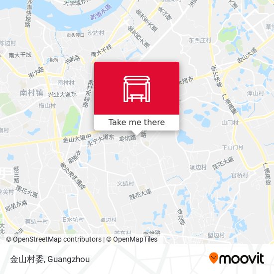 金山村委 map