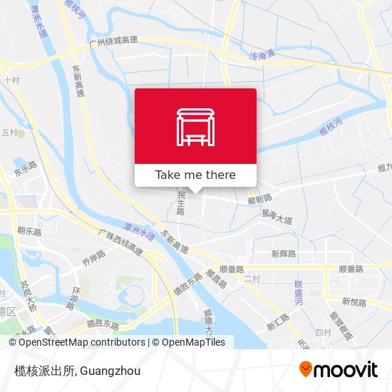 榄核派出所 map