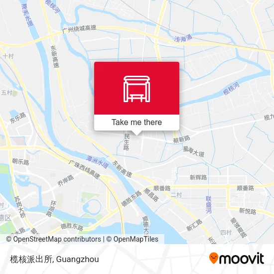 榄核派出所 map