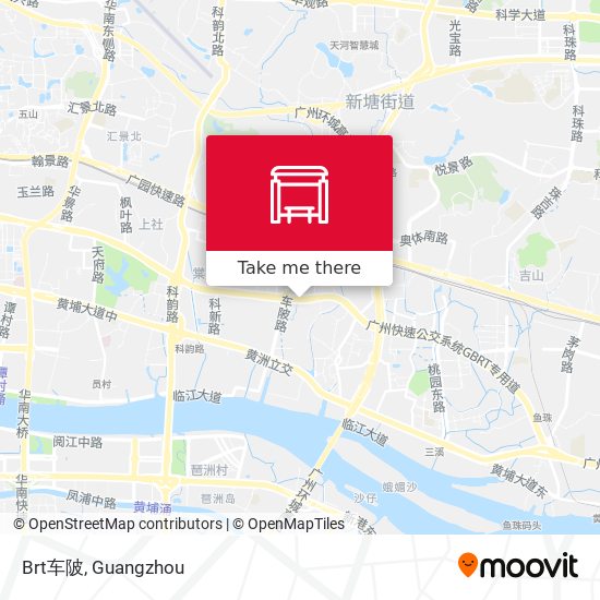 Brt车陂 map