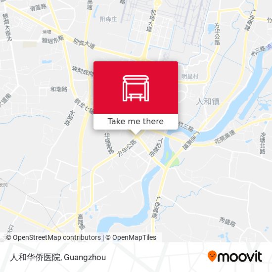 人和华侨医院 map