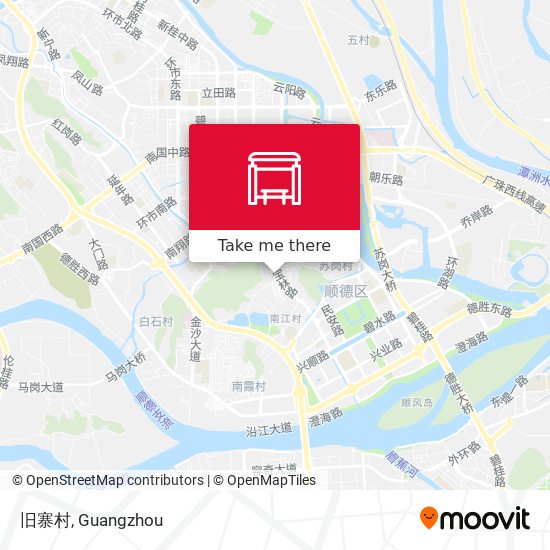 旧寨村 map