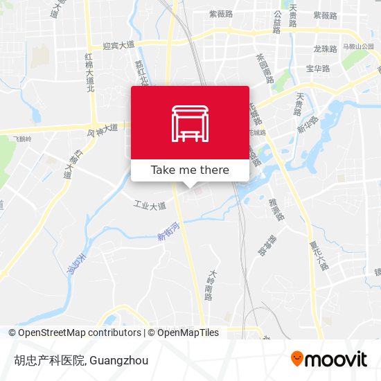 胡忠产科医院 map