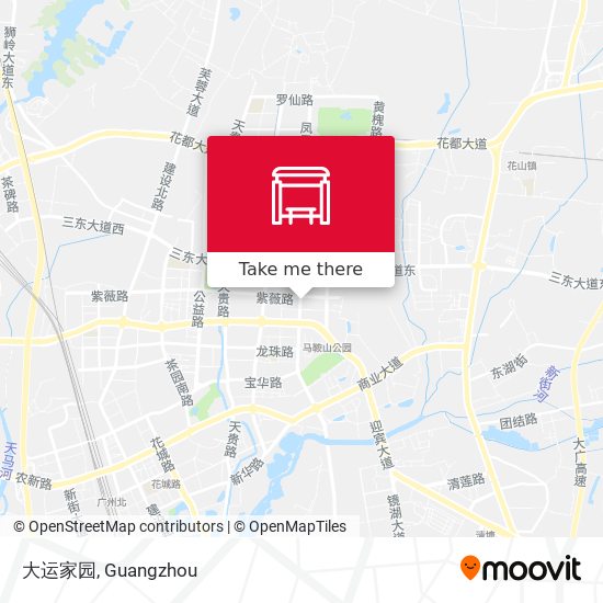大运家园 map