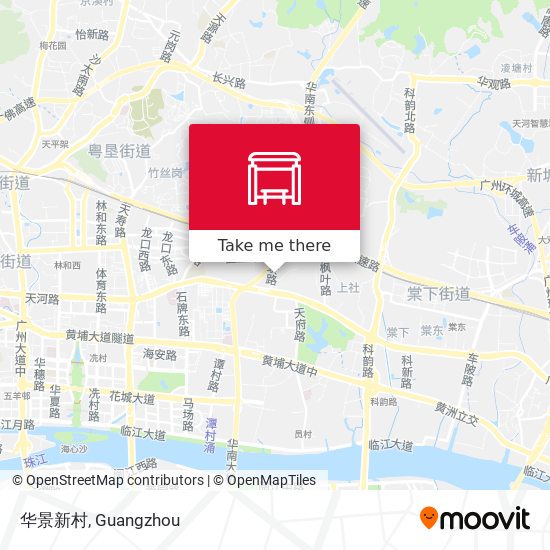 华景新村 map