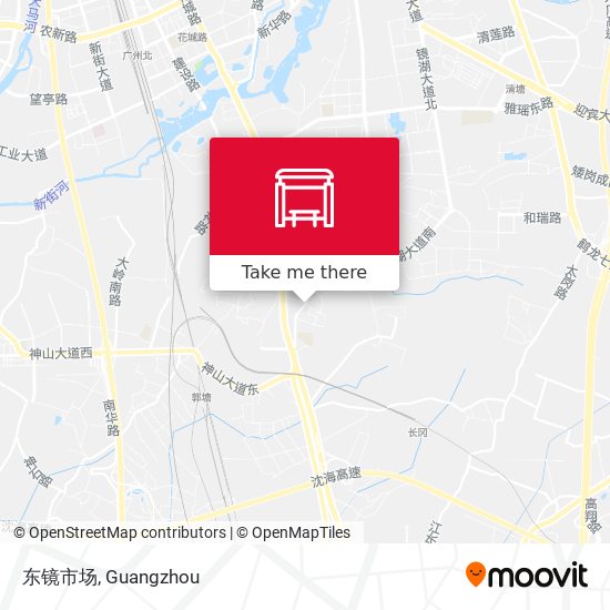 东镜市场 map