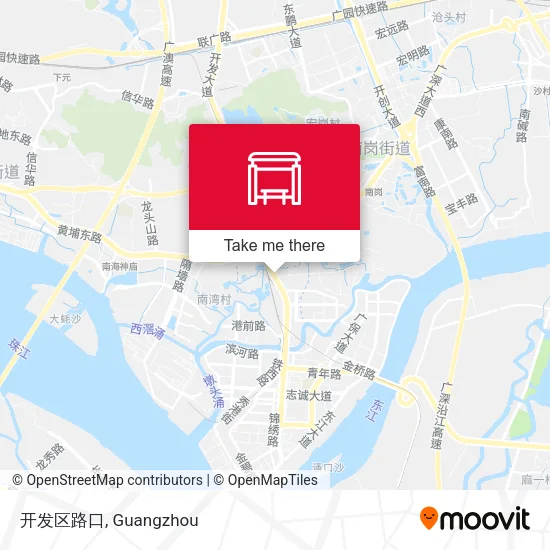 开发区路口 map