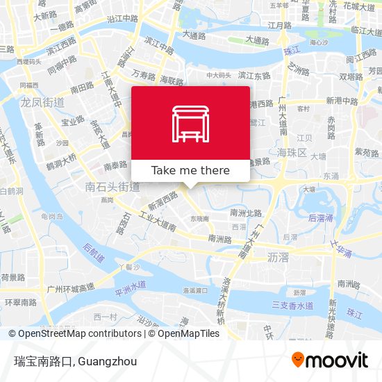 瑞宝南路口 map