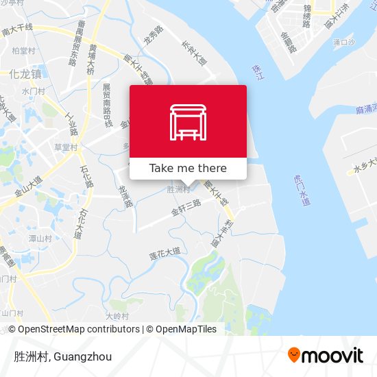 胜洲村 map