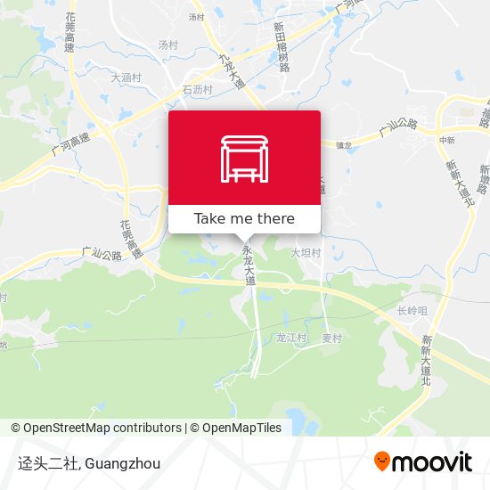 迳头二社 map