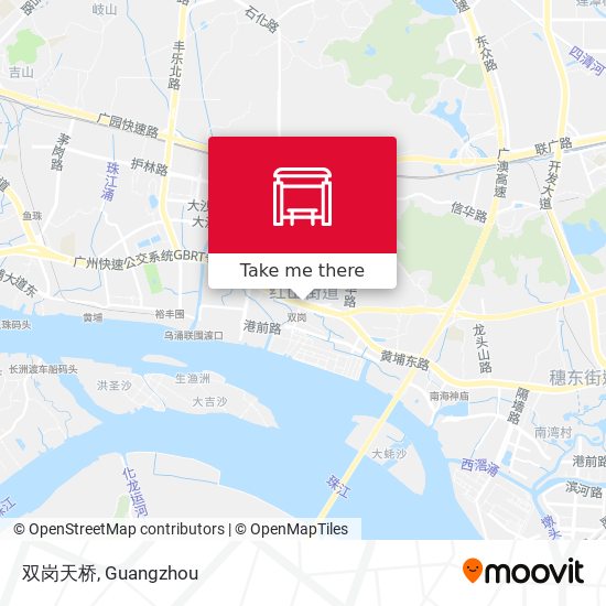 双岗天桥 map
