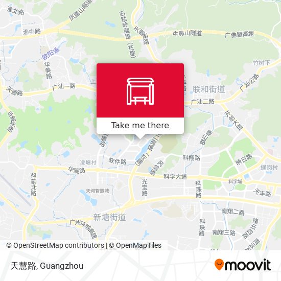 天慧路 map