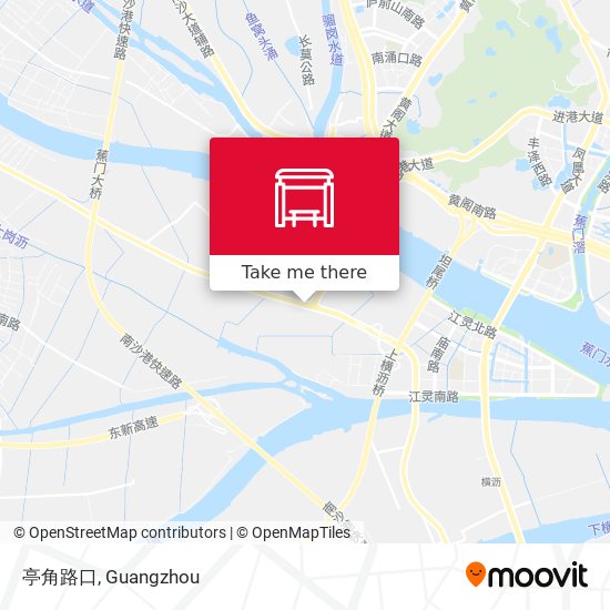 亭角路口 map