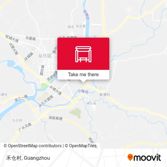禾仓村 map