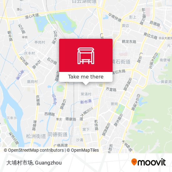 大埔村市场 map