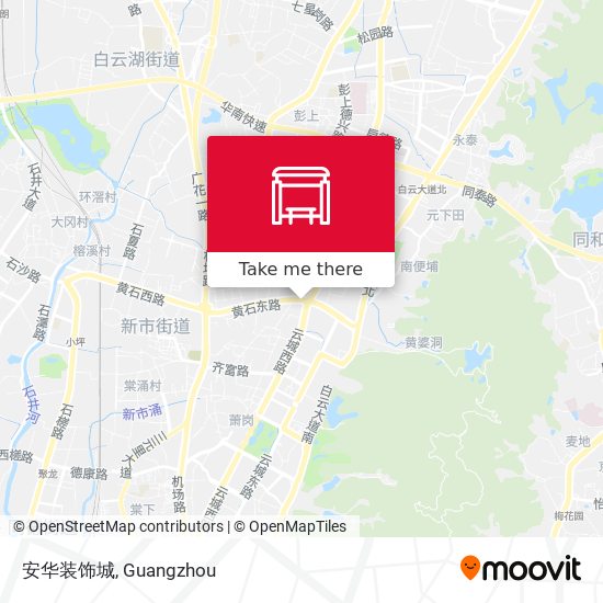 安华装饰城 map