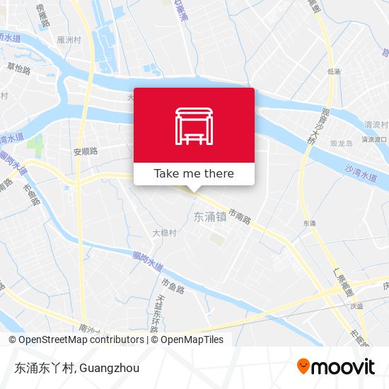 东涌东丫村 map