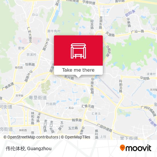 伟伦体校 map