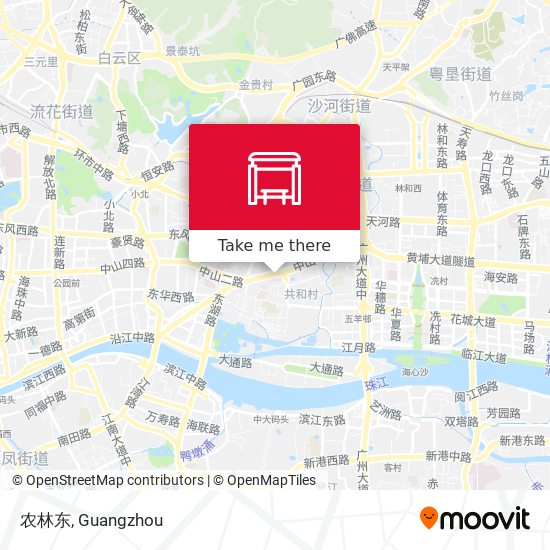 农林东 map