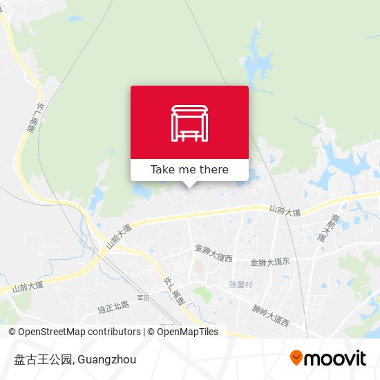 盘古王公园 map