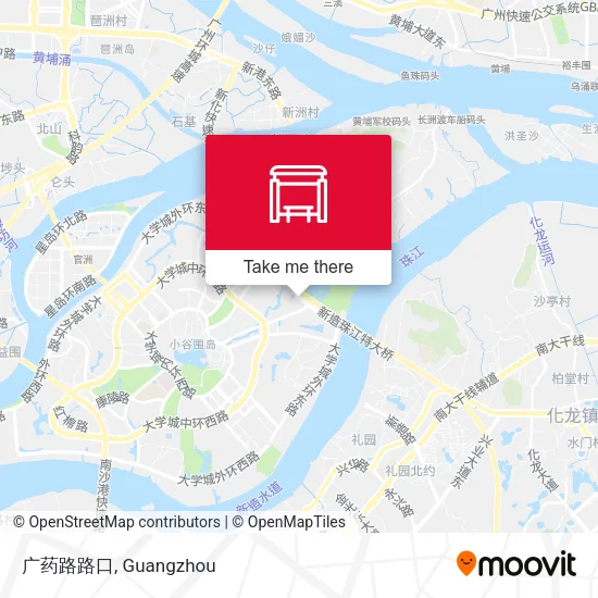 广药路路口 map