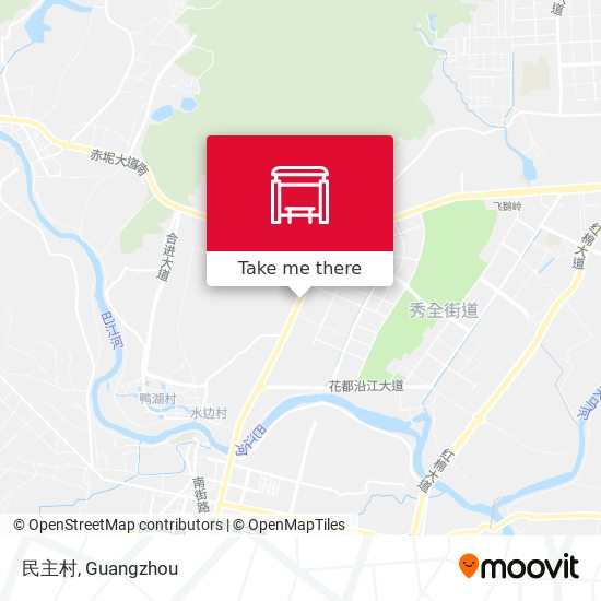 民主村 map