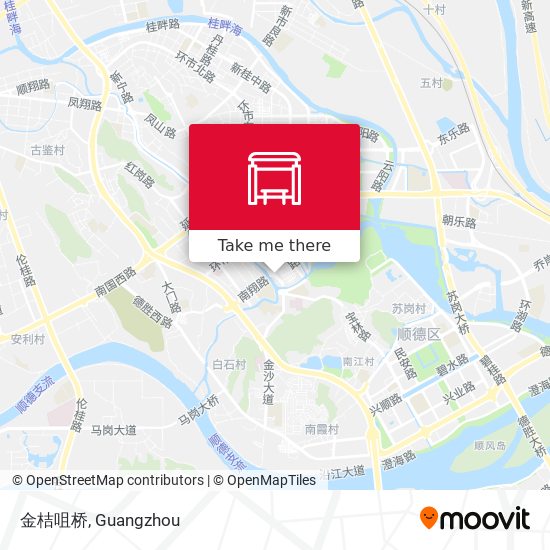金桔咀桥 map