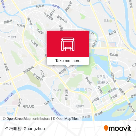 金桔咀桥 map