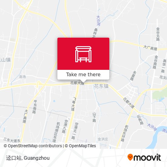 迳口站 map