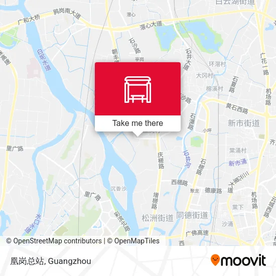 凰岗总站 map