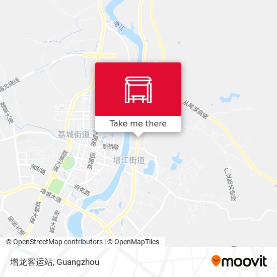 增龙客运站 map