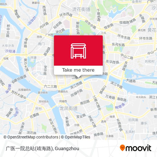 广医一院总站(靖海路) map