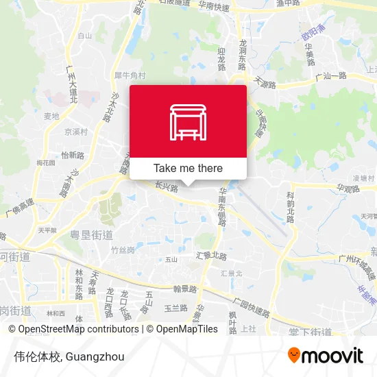 伟伦体校 map