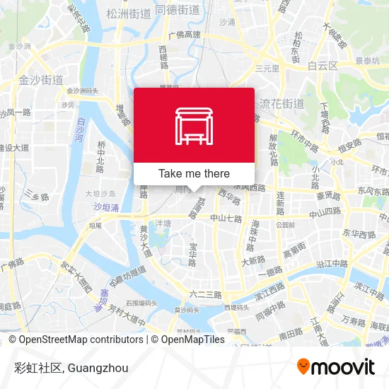彩虹社区 map