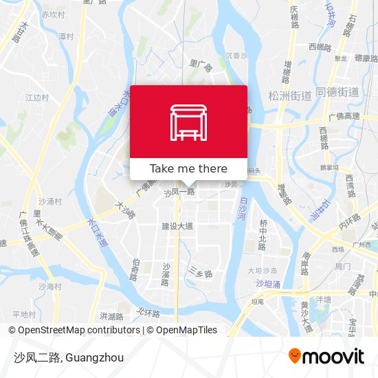 沙凤二路 map