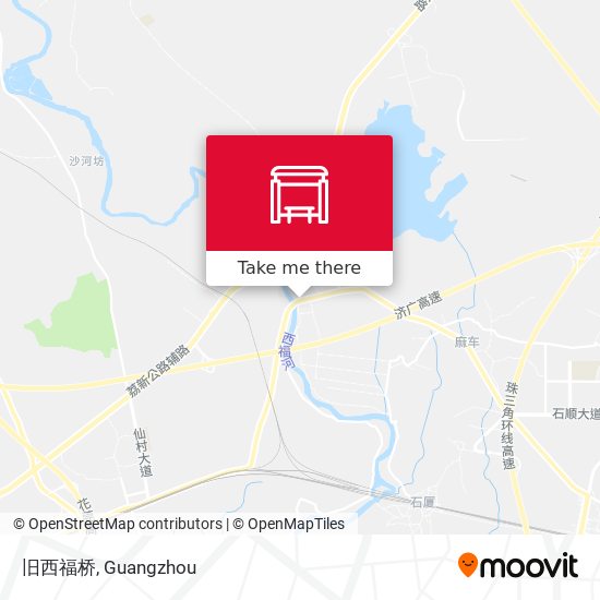 旧西福桥 map