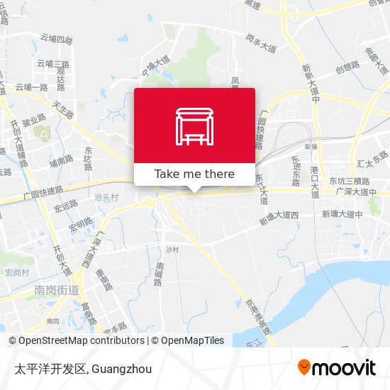 太平洋开发区 map