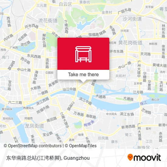 东华南路总站(江湾桥脚) map