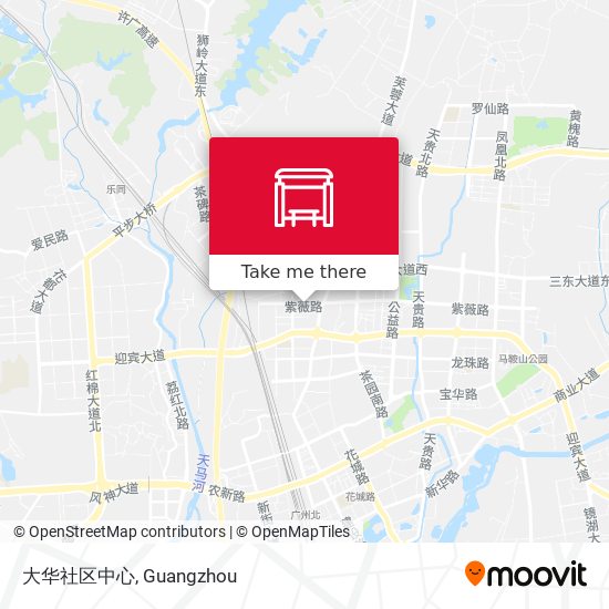 大华社区中心 map