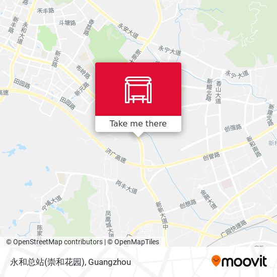永和总站(崇和花园) map