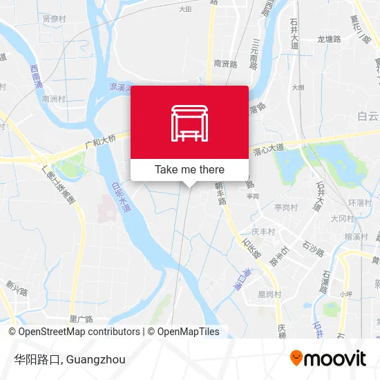 华阳路口 map