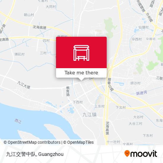 九江交警中队 map