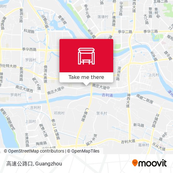高速公路口 map